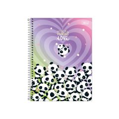 Caderno Tilibra Brochura Costurado Capa Dura Luccas Neto 80 fls 5 unid