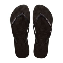 Sandália Havaianas Slim Glitter Ii Preto/Preto 37/38 1 Par