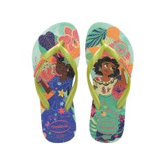 Sandália Havaianas Kids Slim Princess Verde Matcha 29/30 Encanto 1 Par